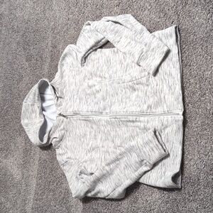 White & Grey Hoodie